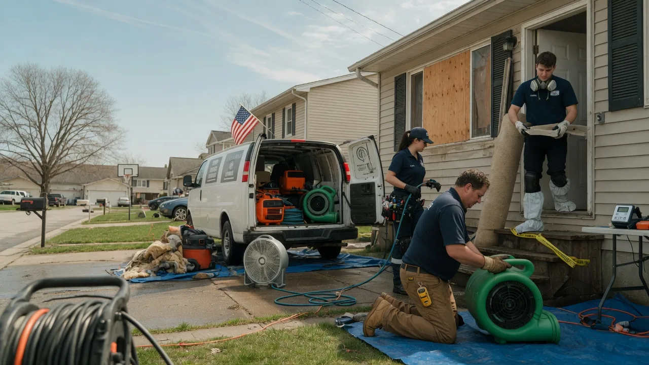 Water Damage Restoration in Mcdonald, PA near me